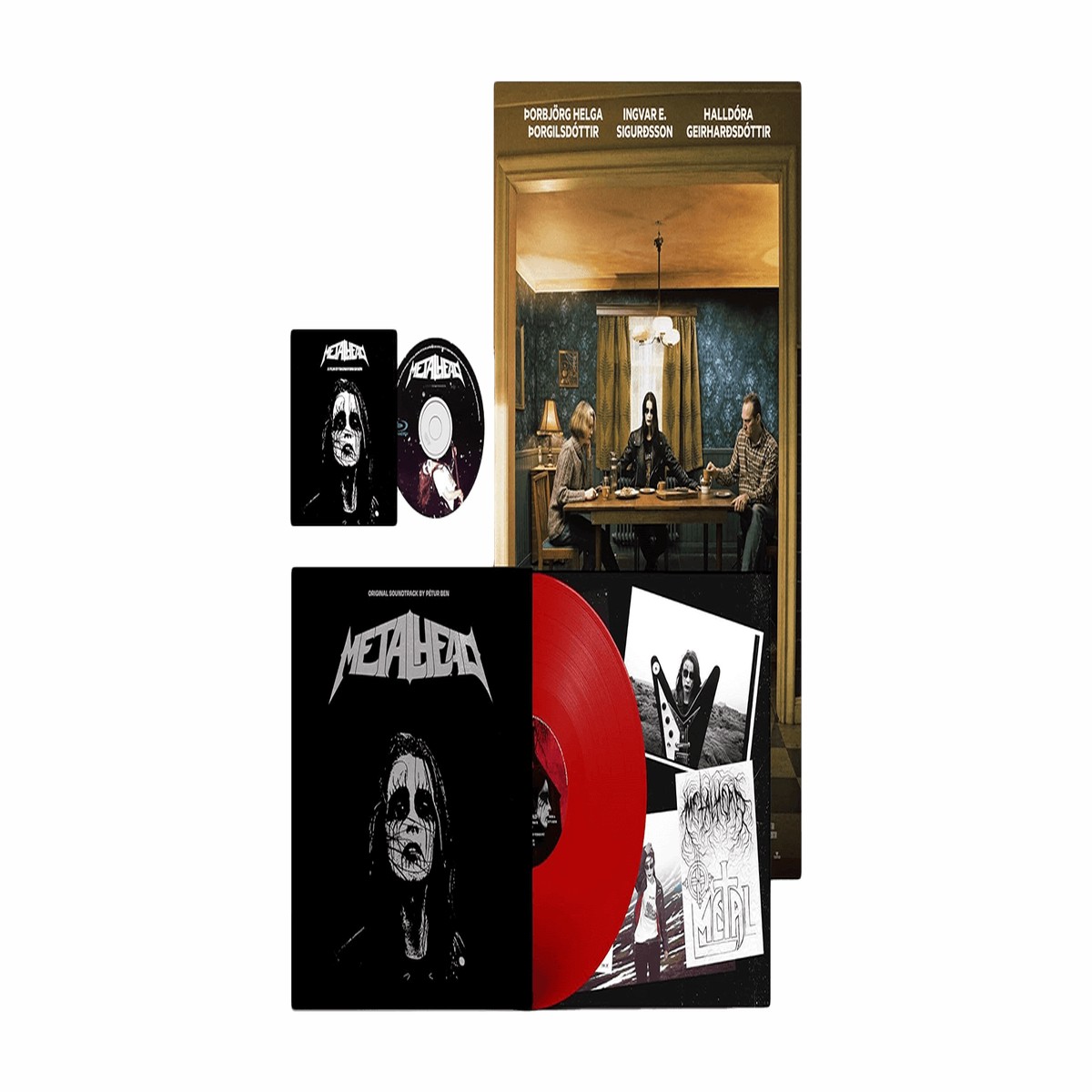 Soundtrack / Ptur Ben : Metalhead – Original Soundtrack (Blood Red Vinyl w Blu-ray)