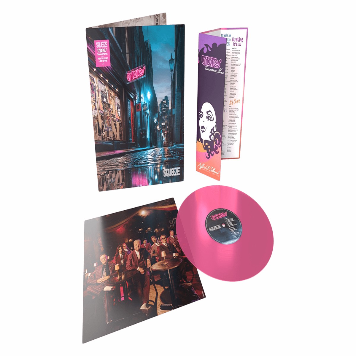 Squeeze : Trixies (Transparent Pink Vinyl)