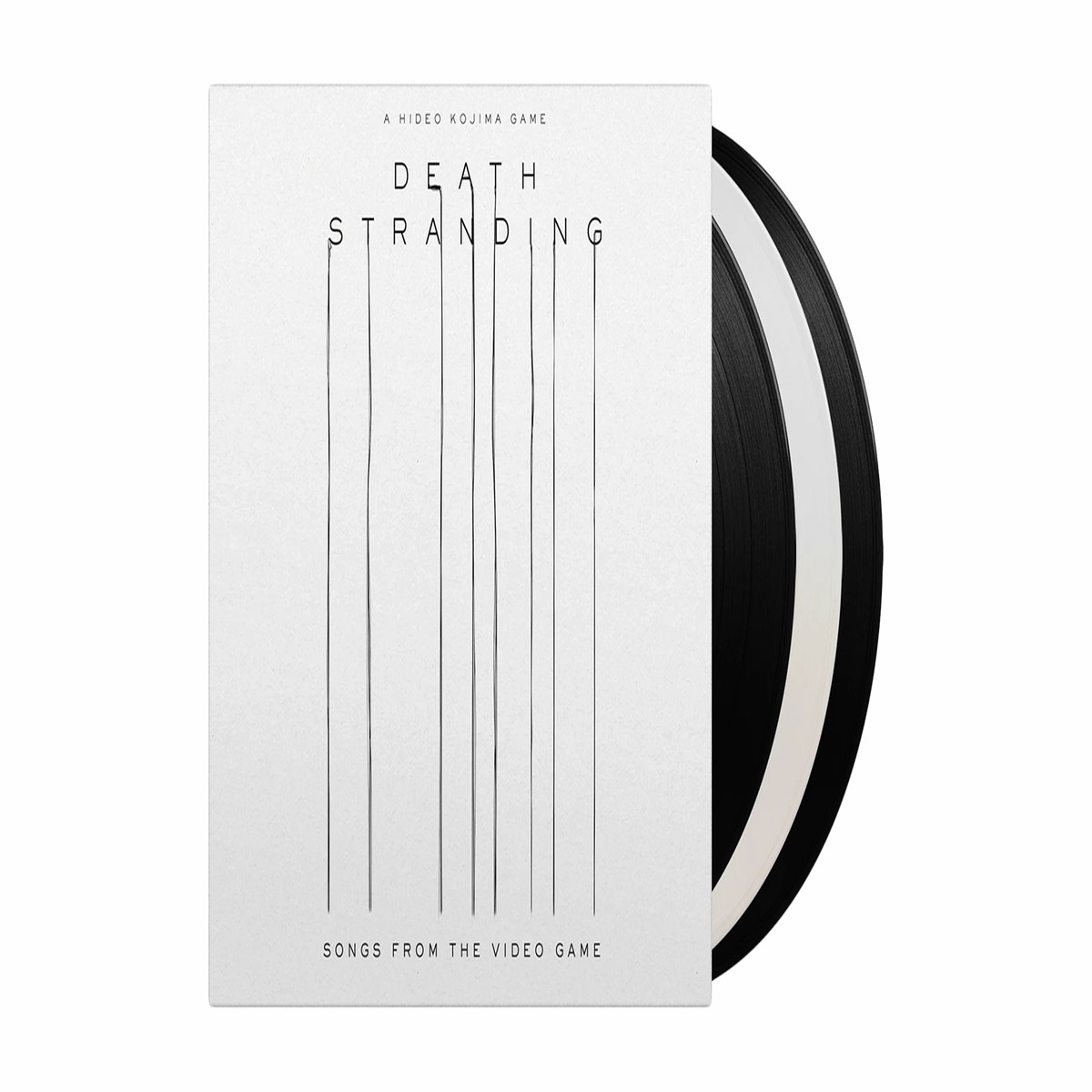 Various Artists : Death Stranding (Songs from the Video Game) (Numbered, 2 Black & 1 White Marble Vinyl)