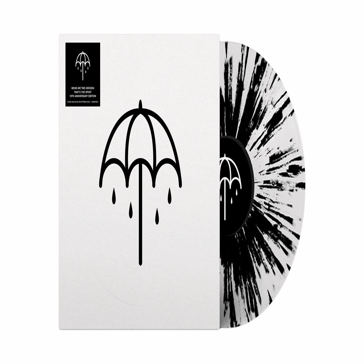 Bring Me The Horizon : That’s The Spirit – 10th Anniversary Edition (Clear & Black Splatter Vinyl)
