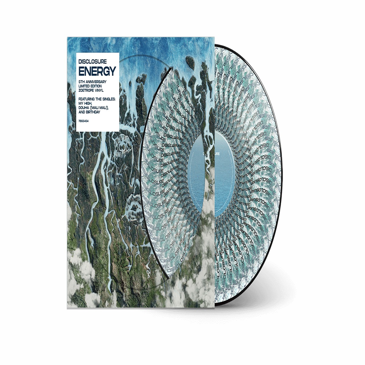 Disclosure : Energy (5th Anniversary Edition)(Zoetrope Vinyl)