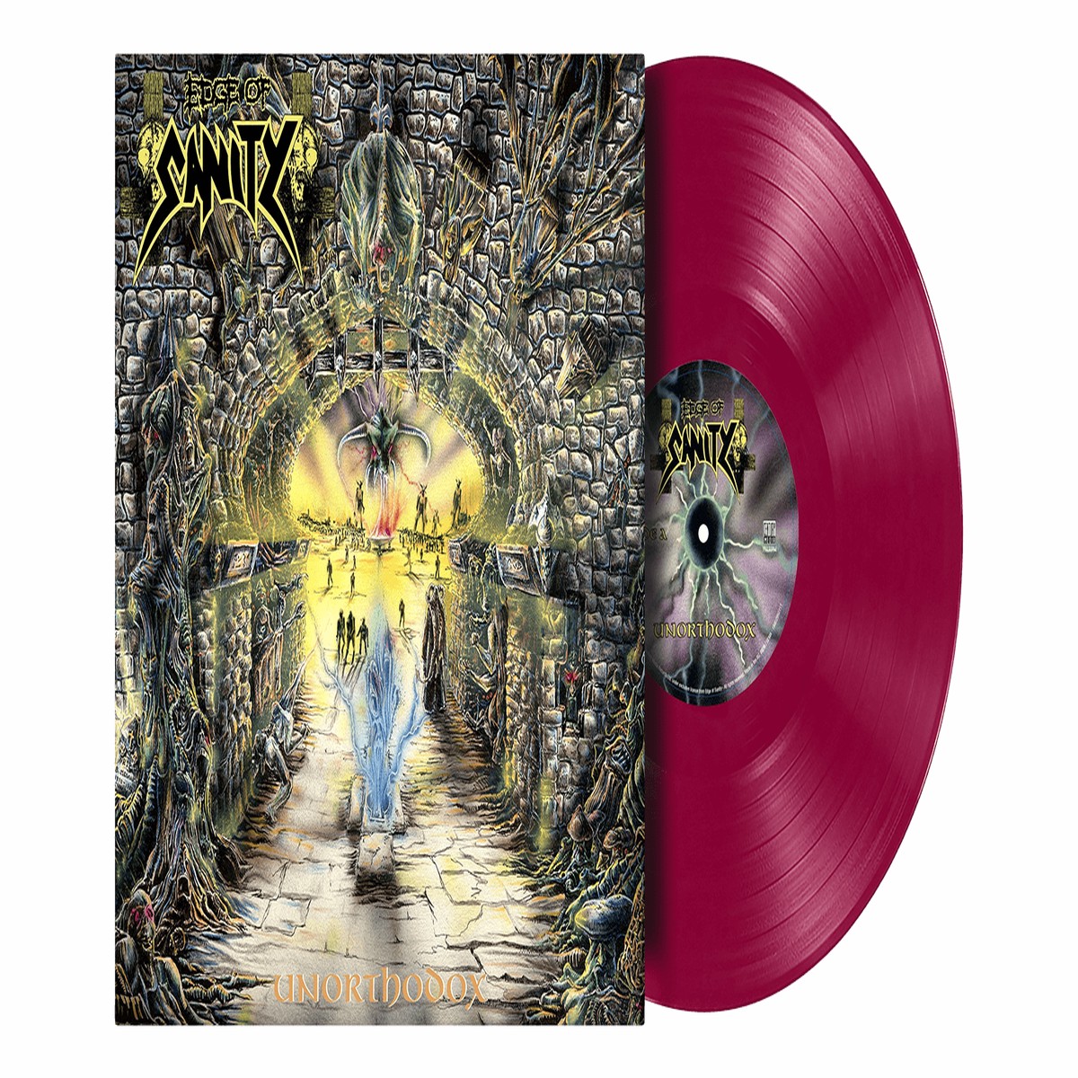 Edge Of Sanity : Unorthodox (Re-issue) (Transparent Magenta Vinyl)