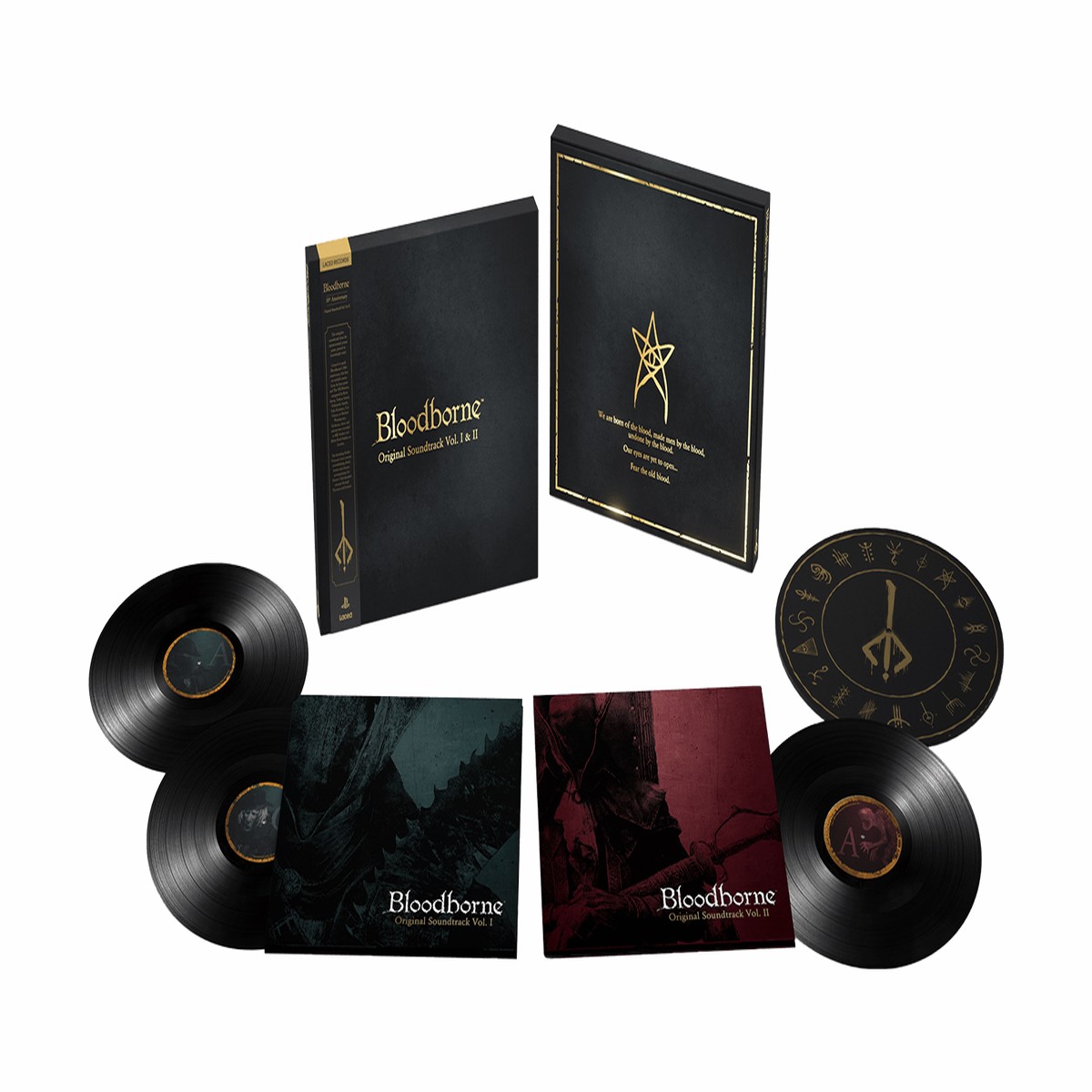 Ryan Amon, Yuka Kitamura, Tsukasa Saitoh, Nobuyoshi Suzuki, Cris Velasco, and Michael Wandmacher : Bloodborne 10th Anniversary Vol. I & II (Original Soundtrack)