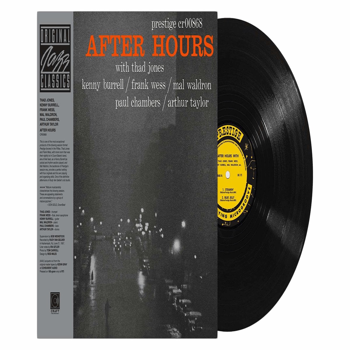 Thad Jones, Frank Wess, Kenny Burrell, Mal Waldron : After Hours (Original Jazz Classics Series)