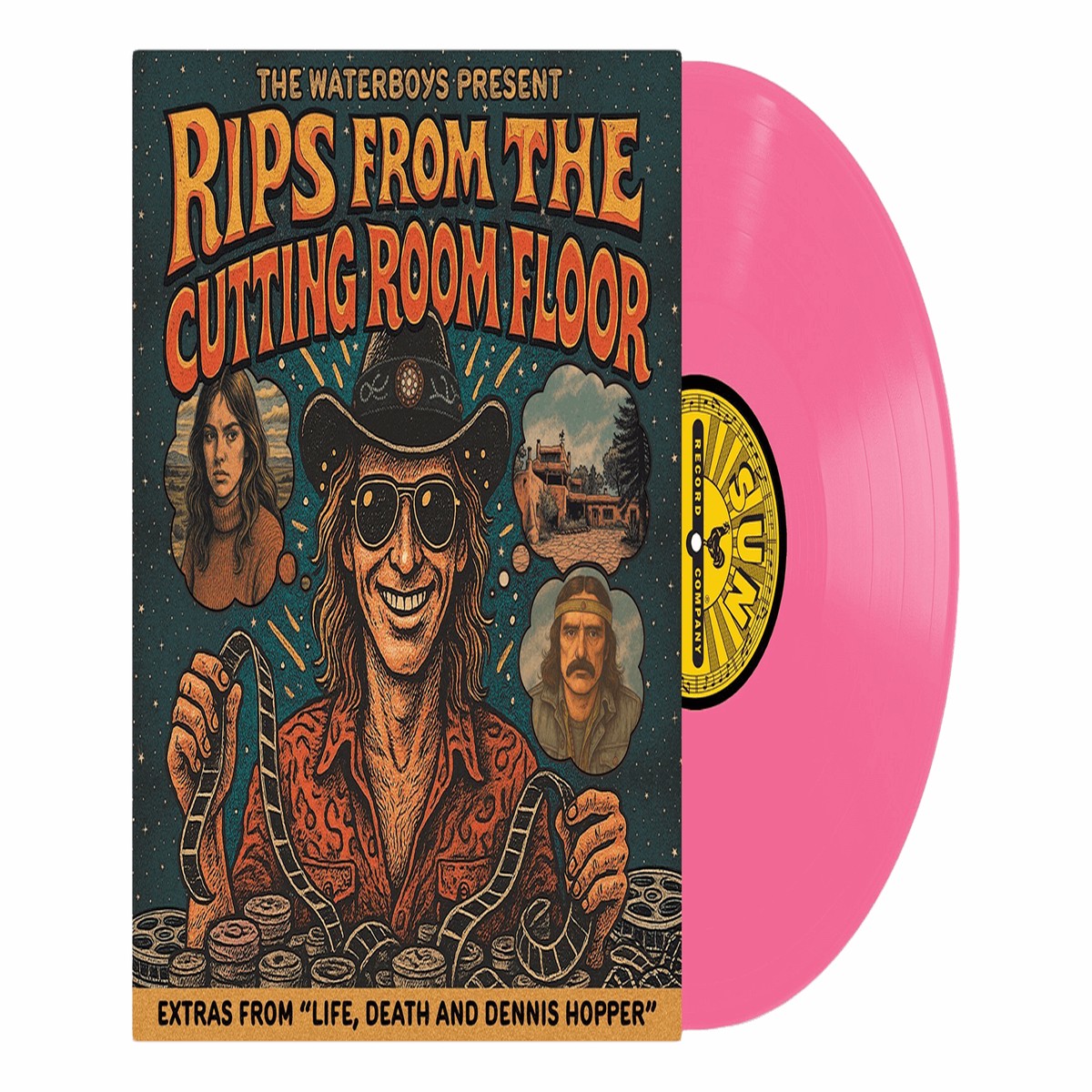 The Waterboys : The Waterboys Present – Rips From The Cutting Room Floor (Pink Vinyl)