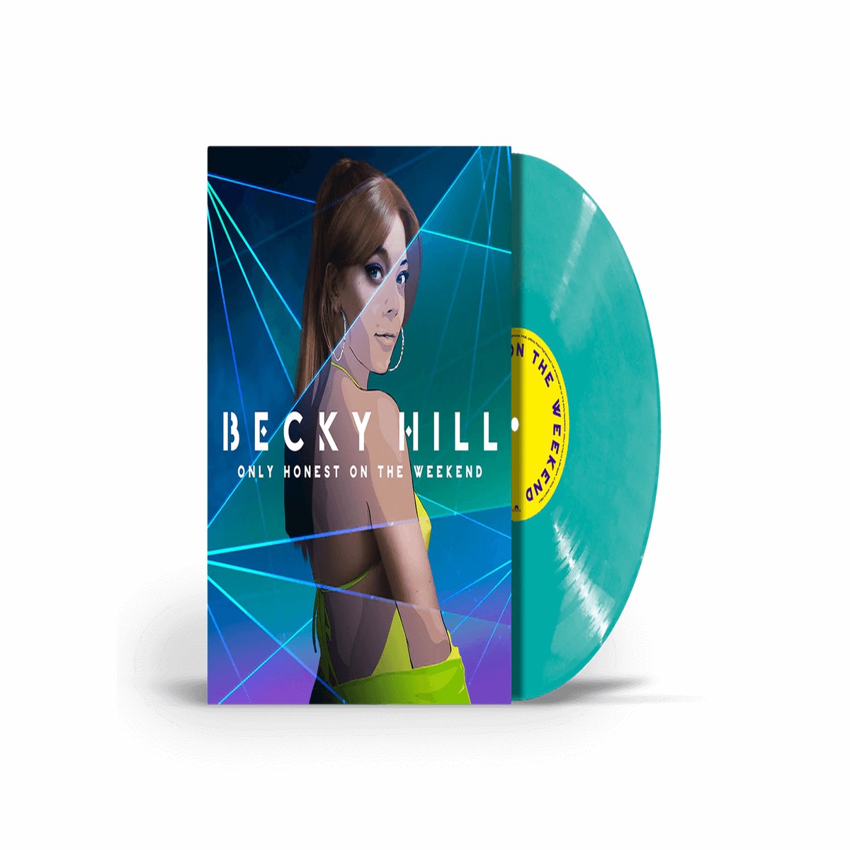 Becky Hill : Only Honest On The Weekend (Turquoise Vinyl)