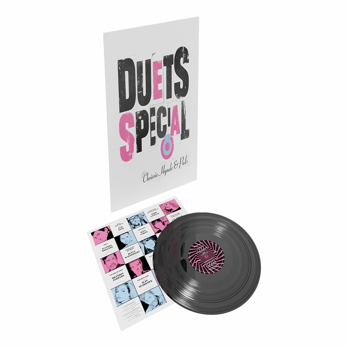 Chrissie Hynde & Pals : Duets Special (Black Recycled Vinyl)