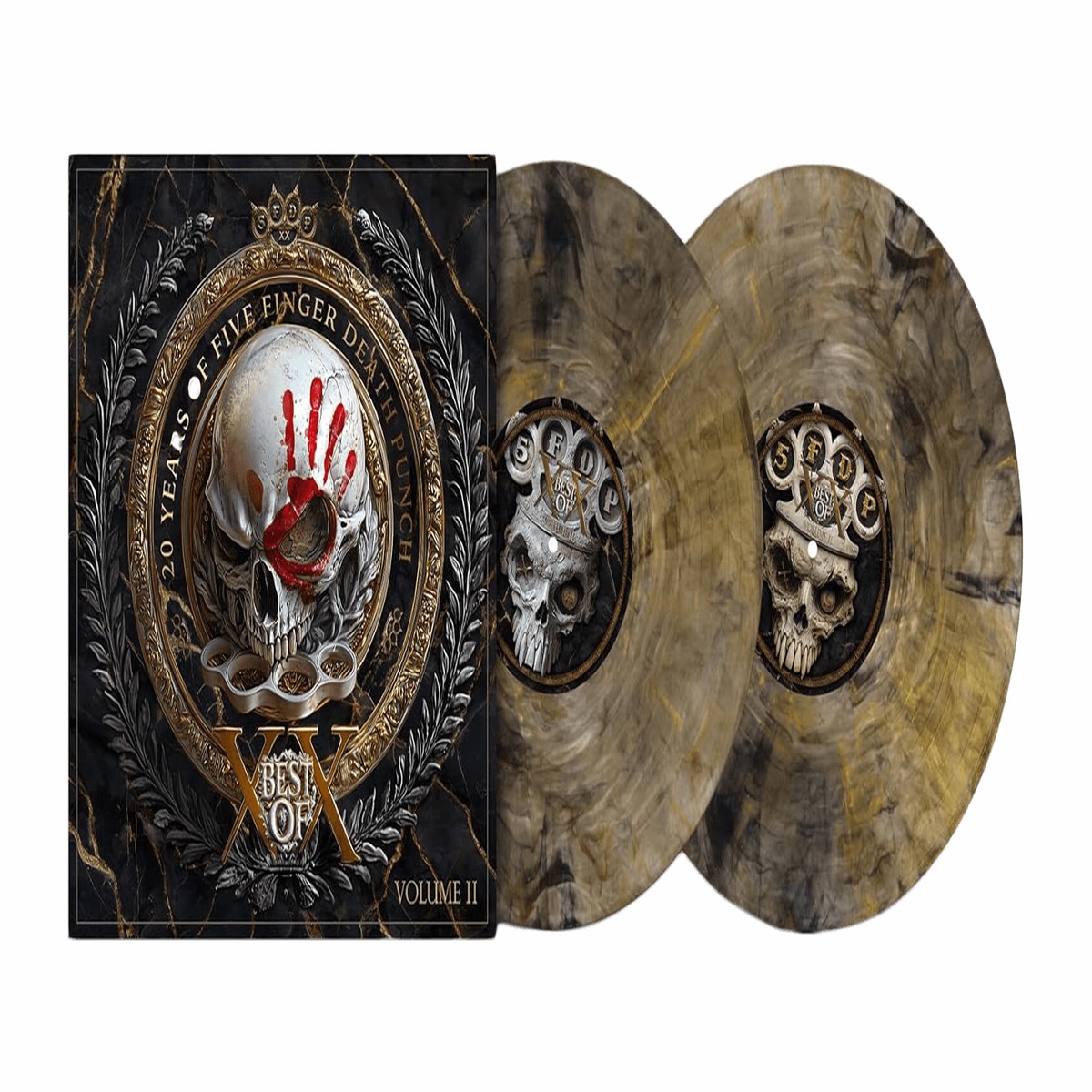 Five Finger Death Punch : Best Of – Volume II (Golden Smoke Vinyl)