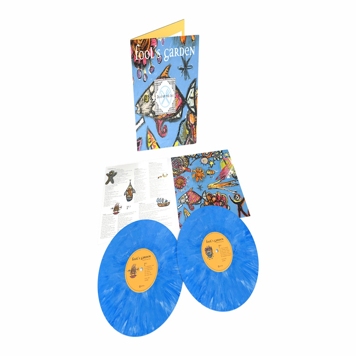 Fools Garden : Dish of the Day (30th Anniversary Edition) [Blue Colour Vinyl]