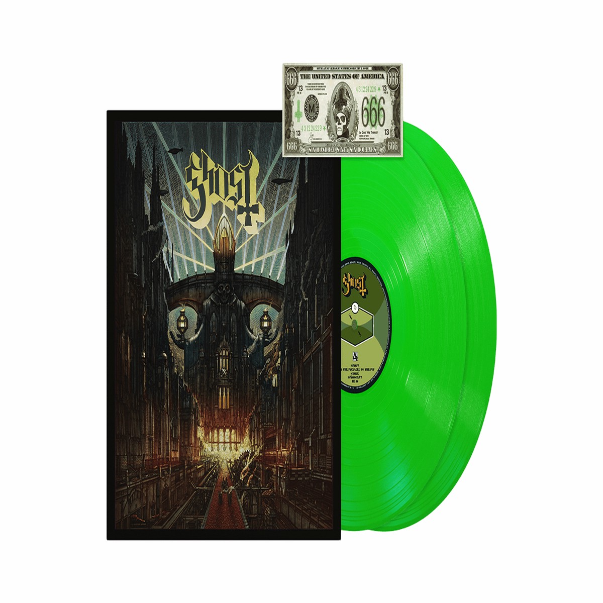 Ghost : Meliora Deluxe (Neon Green Vinyl)
