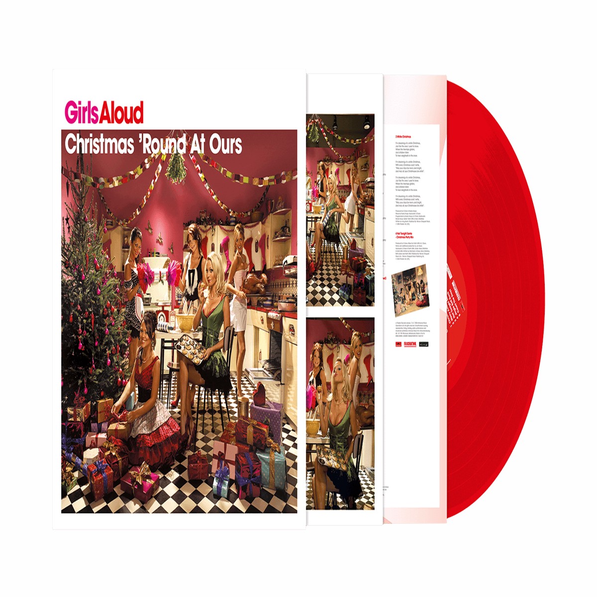 Girls Aloud : Christmas Round At Ours (Red Vinyl)