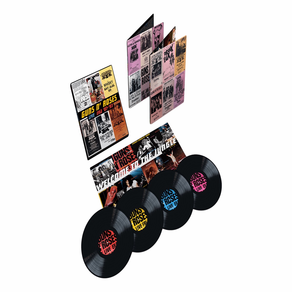 Guns N’ Roses : Live Era ’87-’93 (4LP Set)