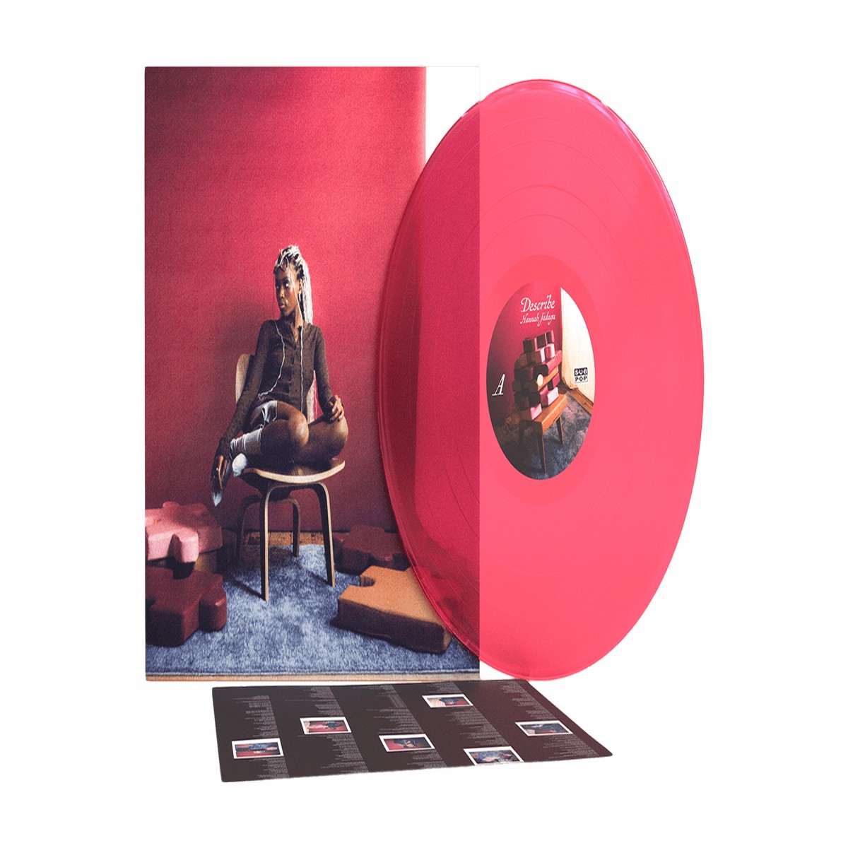 Hannah Jadagu : Describe (Loser Edition Bio Pink Vinyl)
