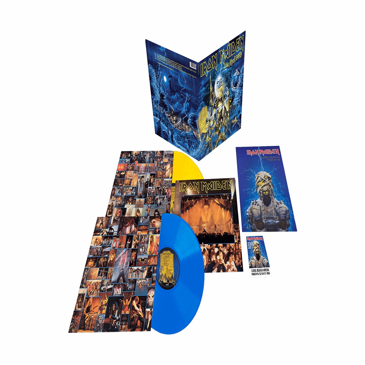 Iron Maiden : Life After Death (40th Anniversary Limited Collectors Edition) [Blue & Yellow Vinyl]