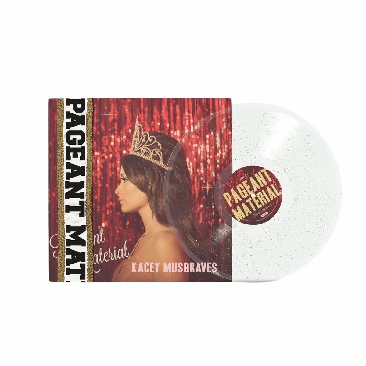 Kacey Musgraves : Pageant Material (Gold Glitter Vinyl)