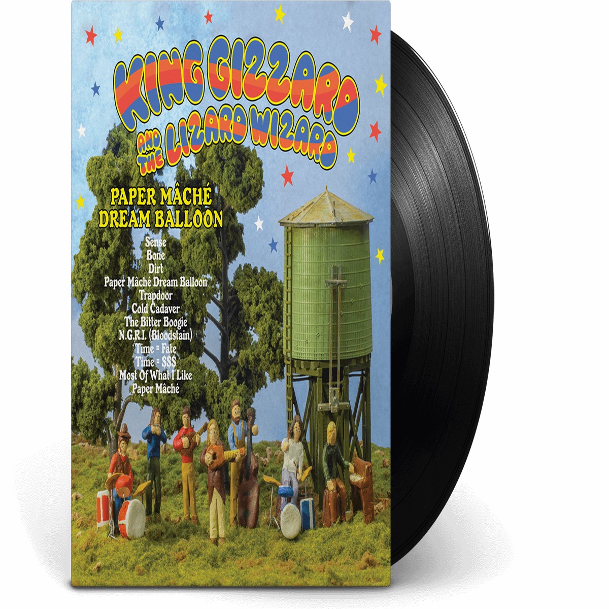 King Gizzard & The Lizard Wizard : Paper Mch Dream Balloon (Black Bio-vinyl Reissue)