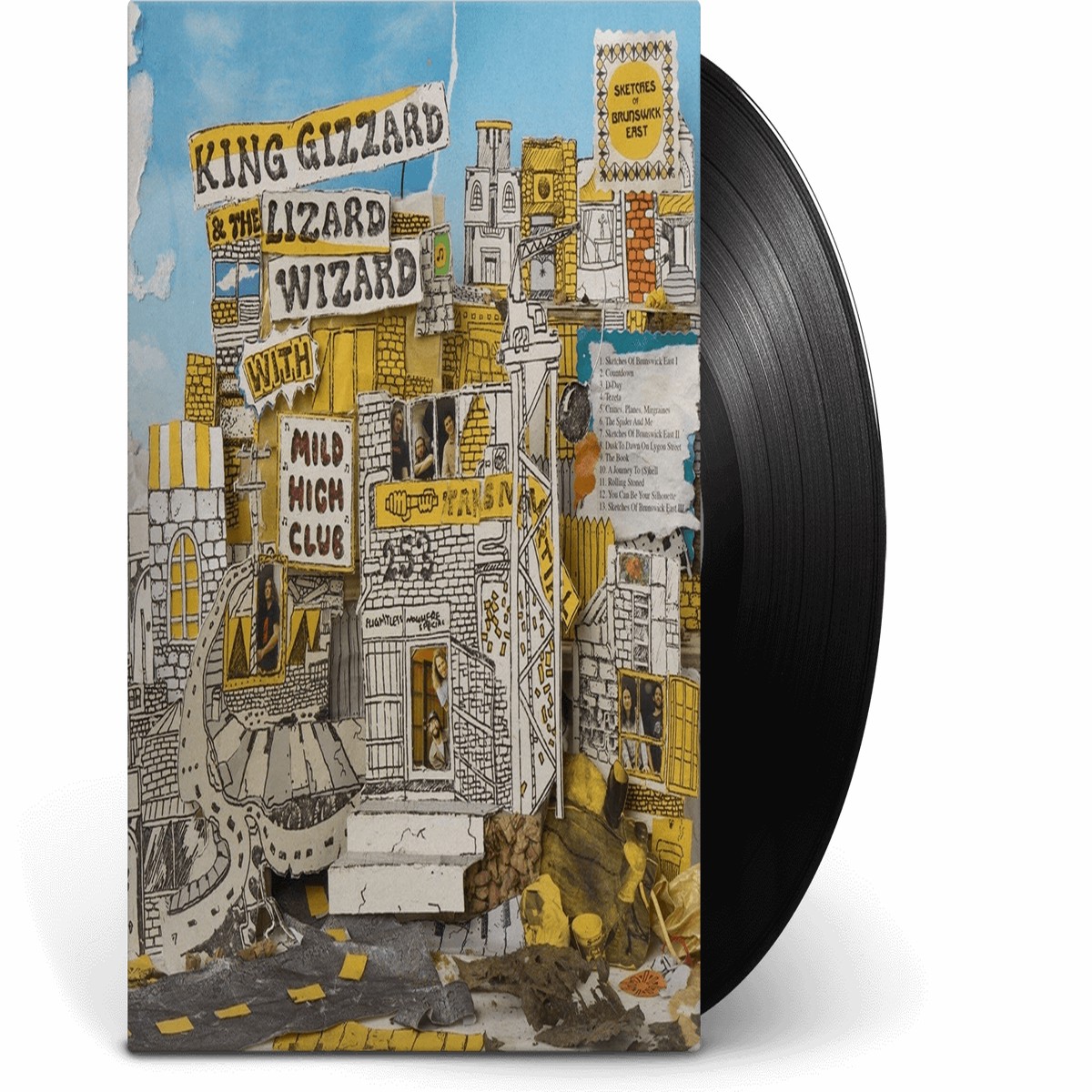 King Gizzard & The Lizard Wizard : Sketches Of Brunswick East (Black Bio-vinyl Reissue)