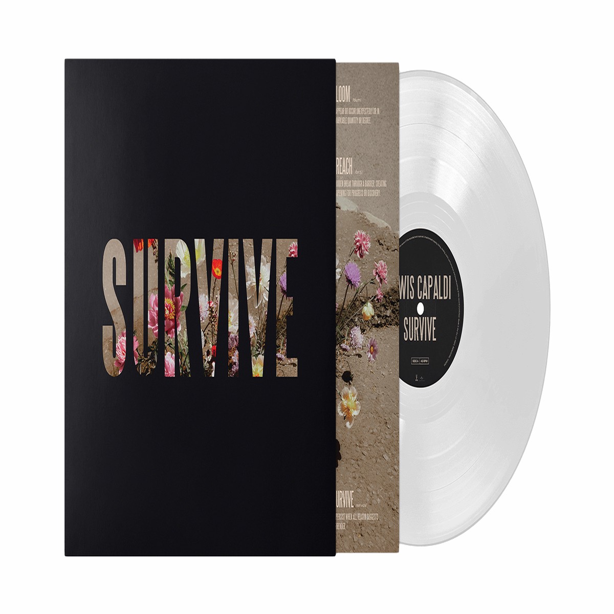 Lewis Capaldi : Survive EP (Clear Vinyl)