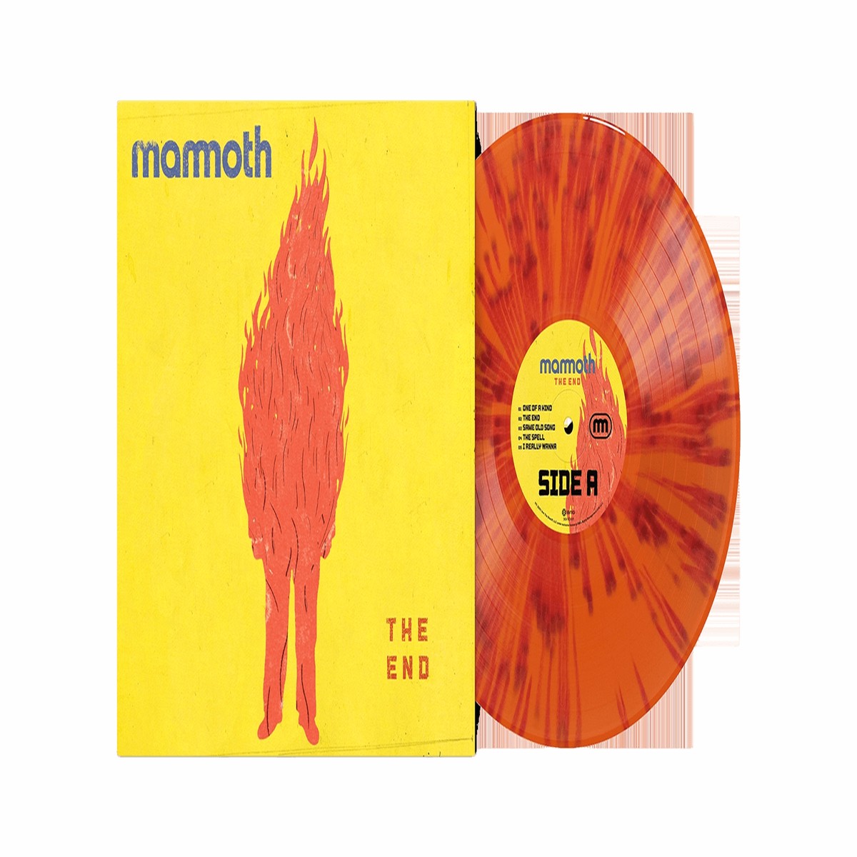 Mammoth : The End (Orange & Red Splatter Vinyl)