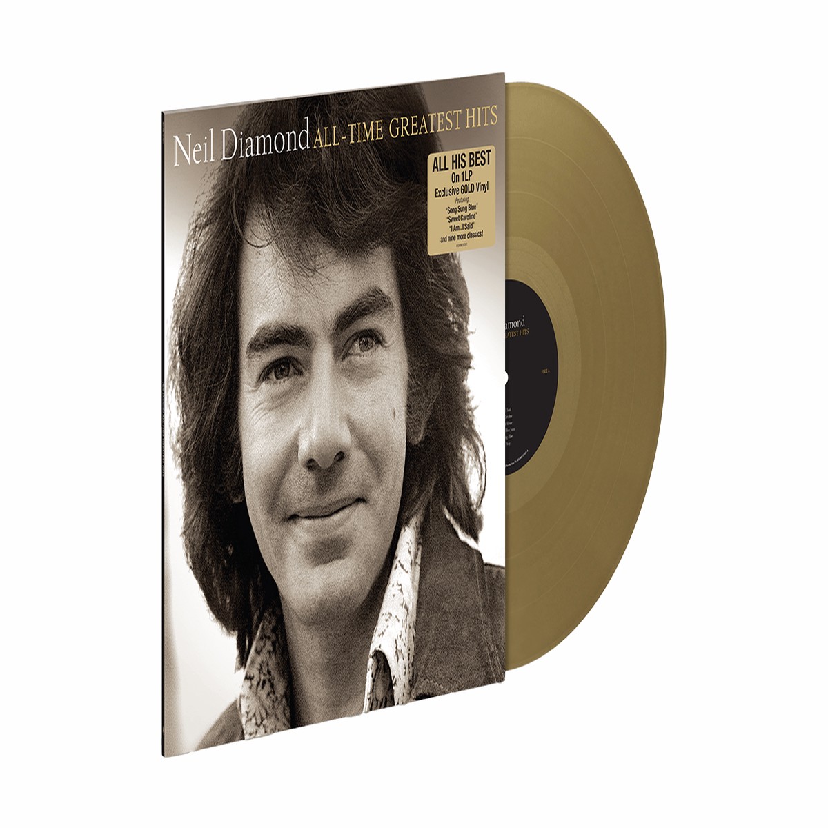 Neil Diamond : All-Time Greatest Hits (Gold Vinyl) (Exclusive to The Record Hub.com)
