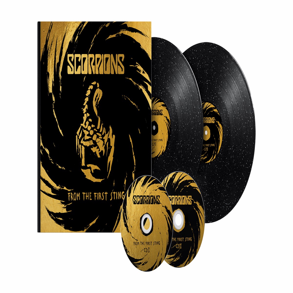 Scorpions : From The First Sting (Deluxe Bookpack 2CD & 2LP)(Sparkling Vinyl)