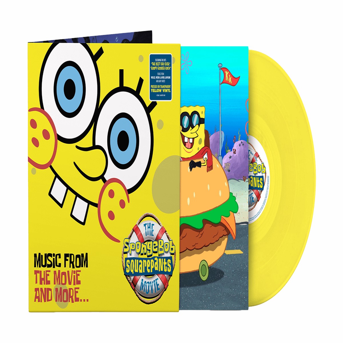 Various Artists : The SpongeBob SquarePants Movie (Yellow Vinyl)