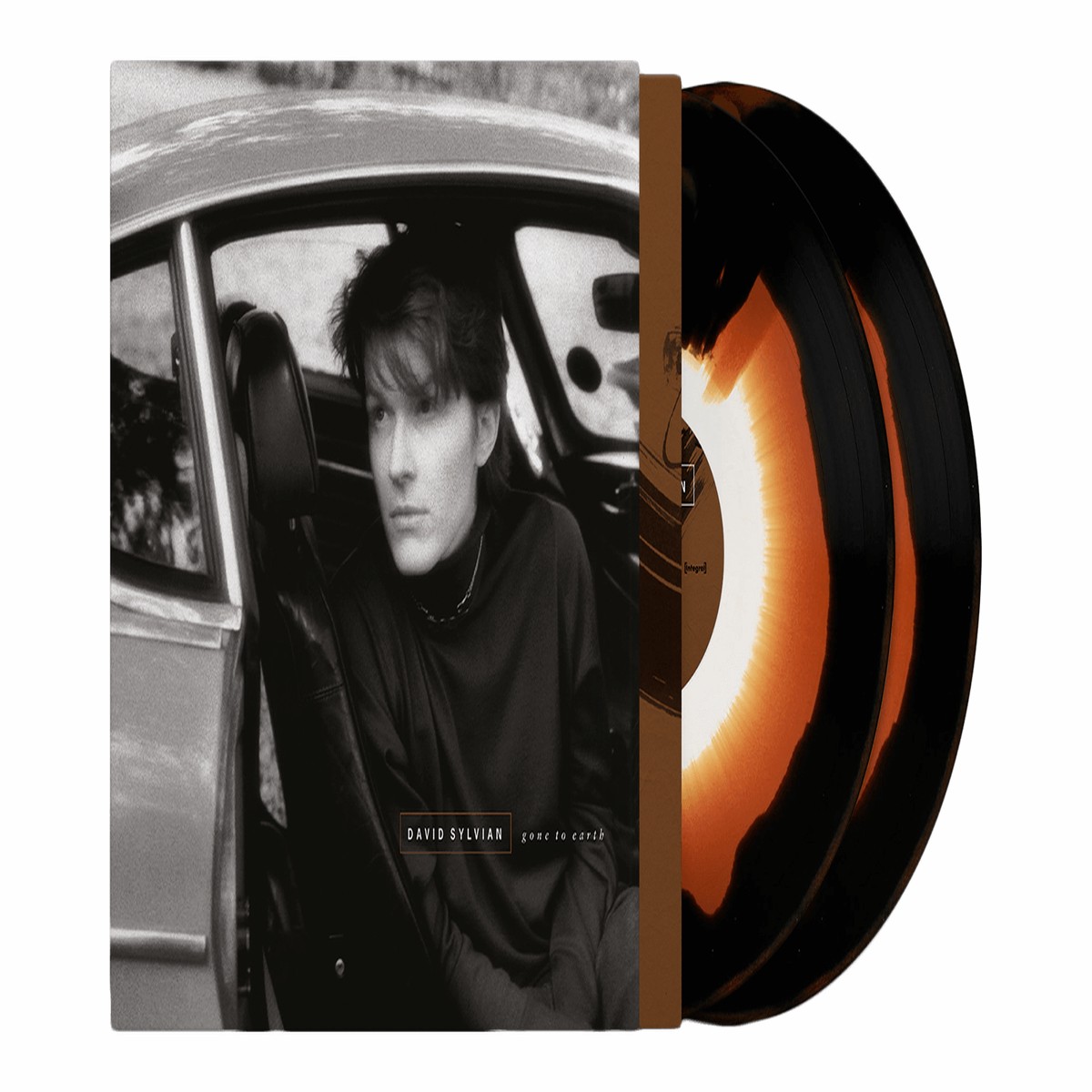 David Sylvian : Gone To Earth (Corona White, Brown Opaque Black Vinyl)