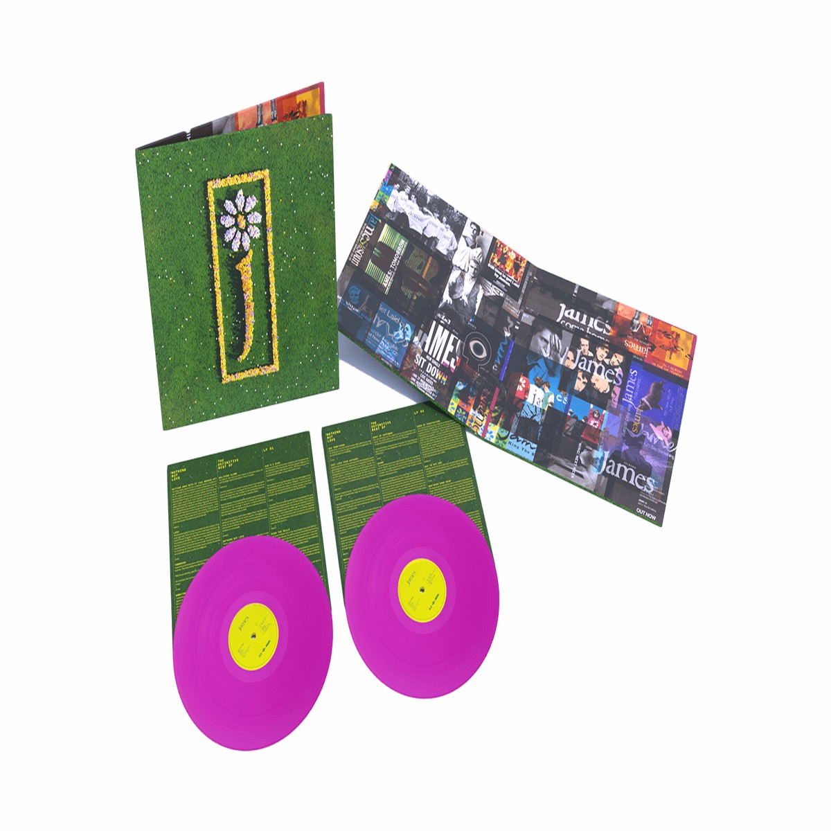 James : Nothing But Love The Definitive Best Of (Neon Violet Vinyl) (Exclusive to The Record Hub.com)