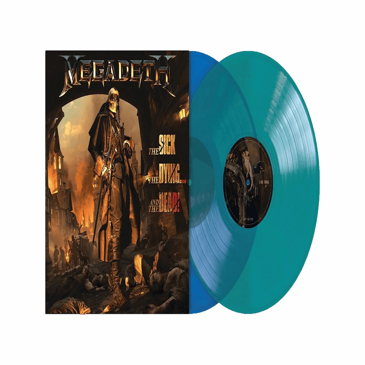 Megadeth : The Sick, The Dying…and the Dead! (Blue & Green Vinyl) (NAD 2025)
