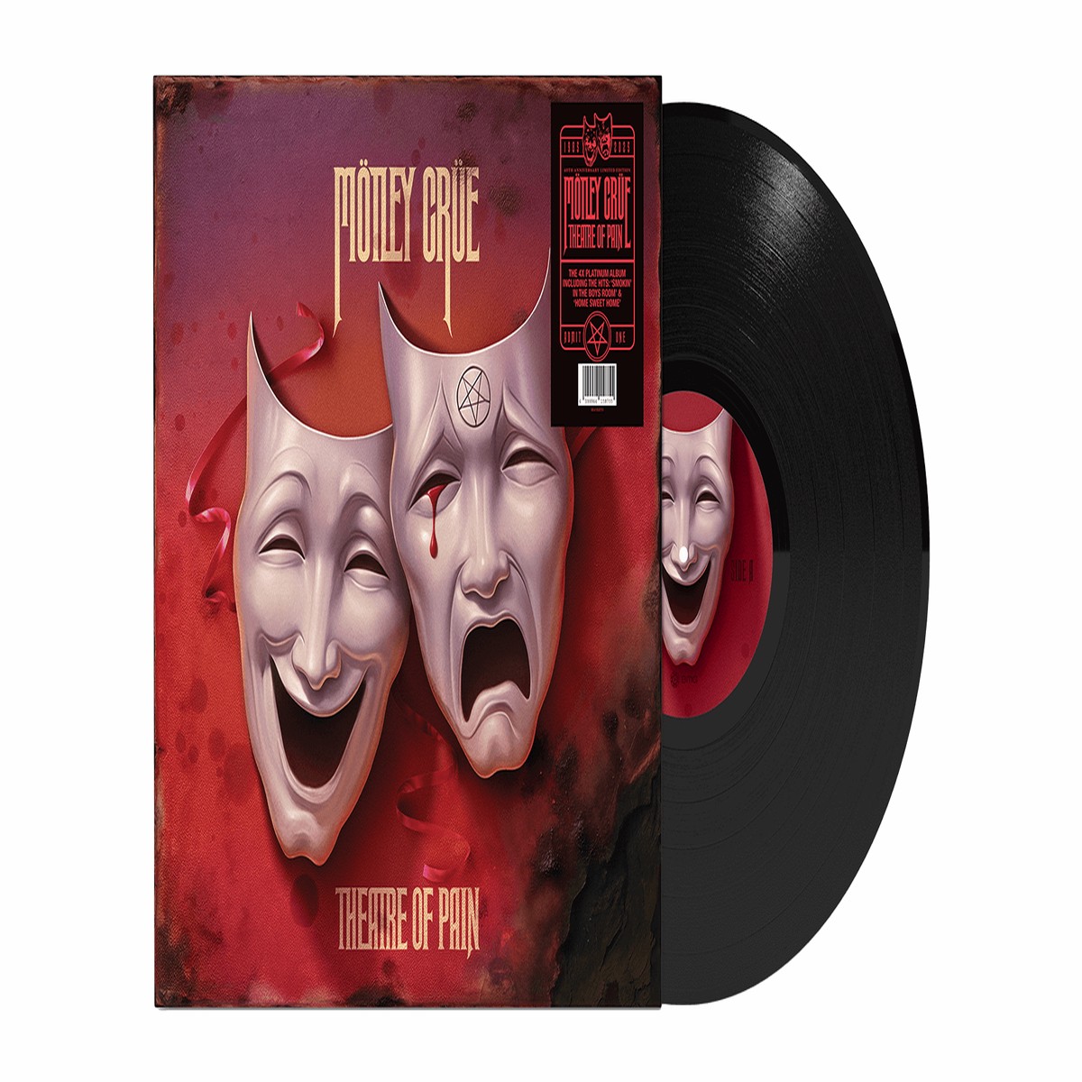 Motley Crue : Theatre Of Pain (40th Anniversary) (Black Vinyl)