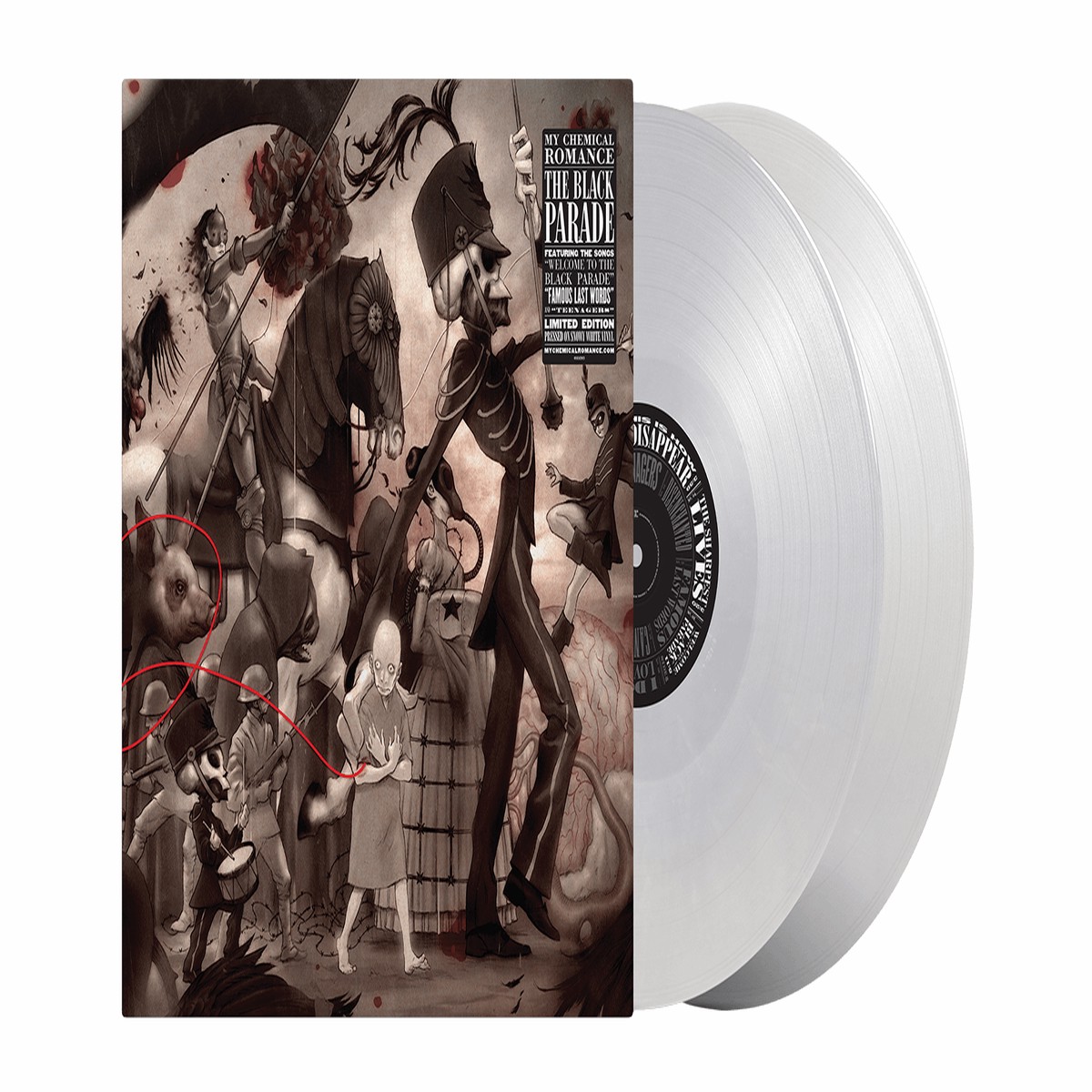 My Chemical Romance : The Black Parade (Snowy White Vinyl)
