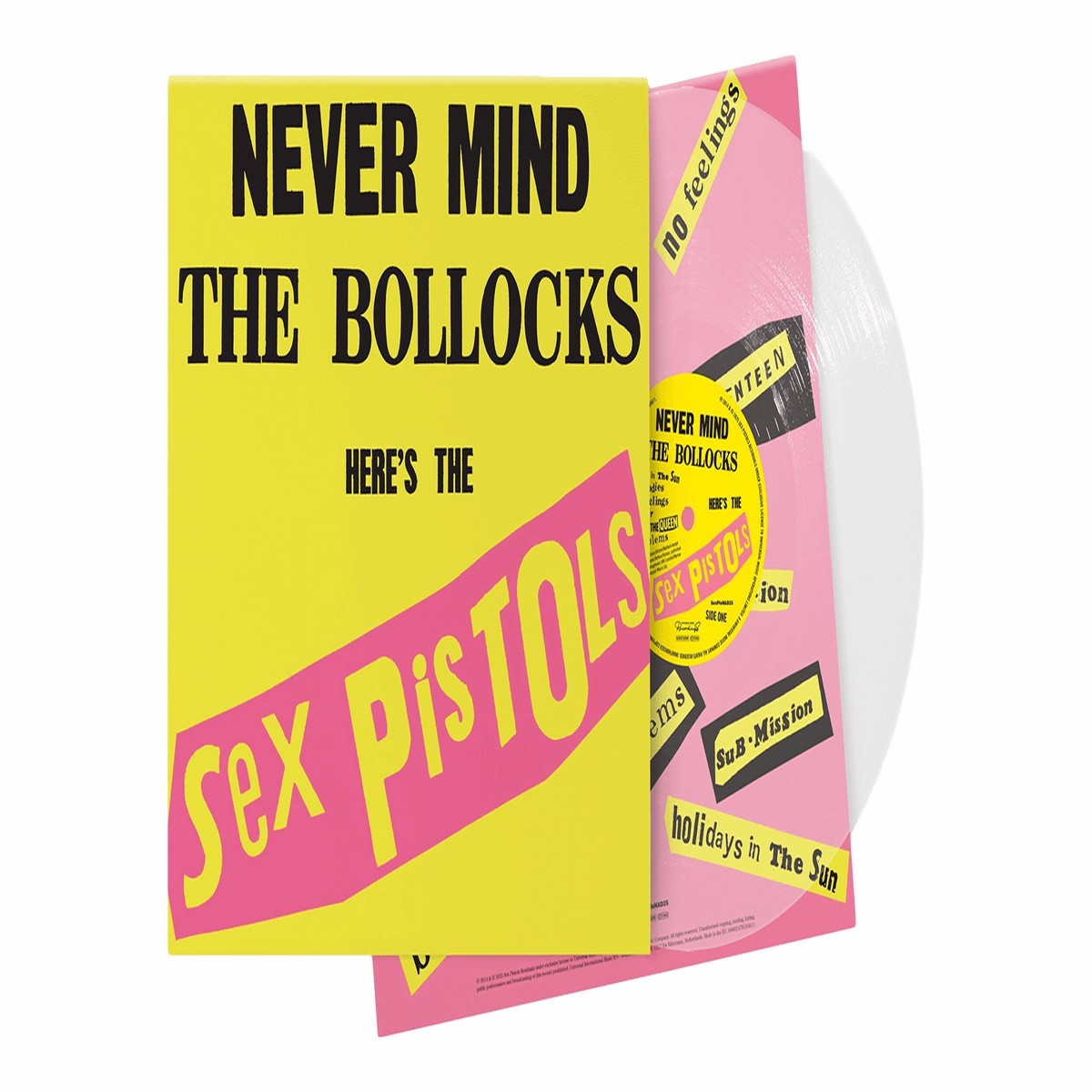 Sex Pistols : Never Mind The Bollocks (Clear Vinyl) (NAD 2025)