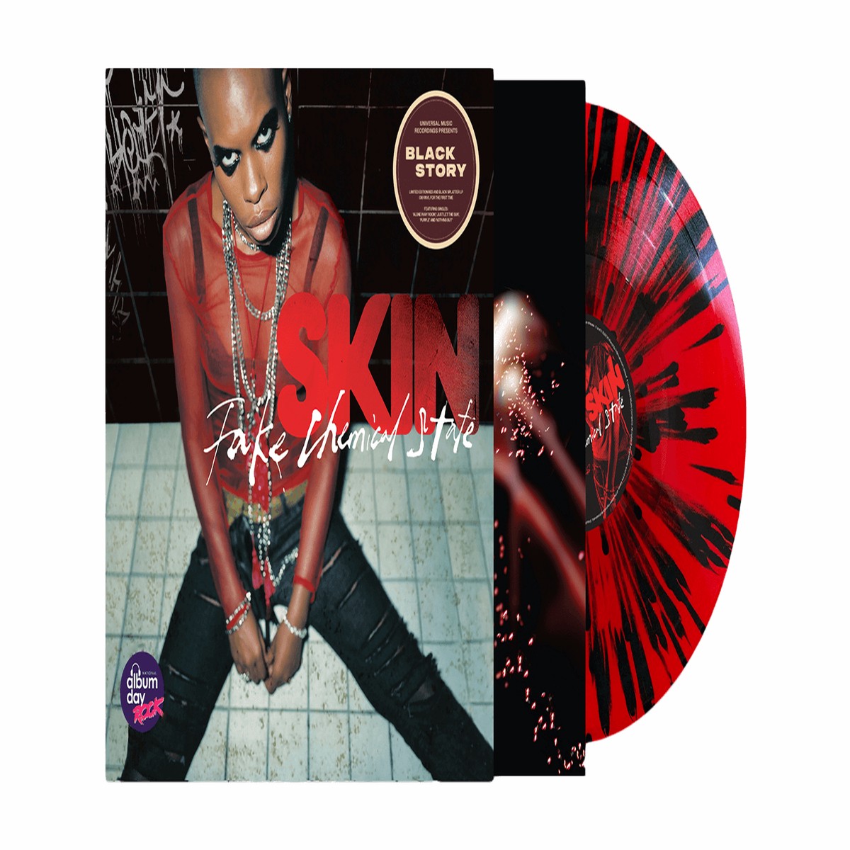 SKIN : Fake Chemical State (Red & Black Marble Vinyl)(NAD 2025)