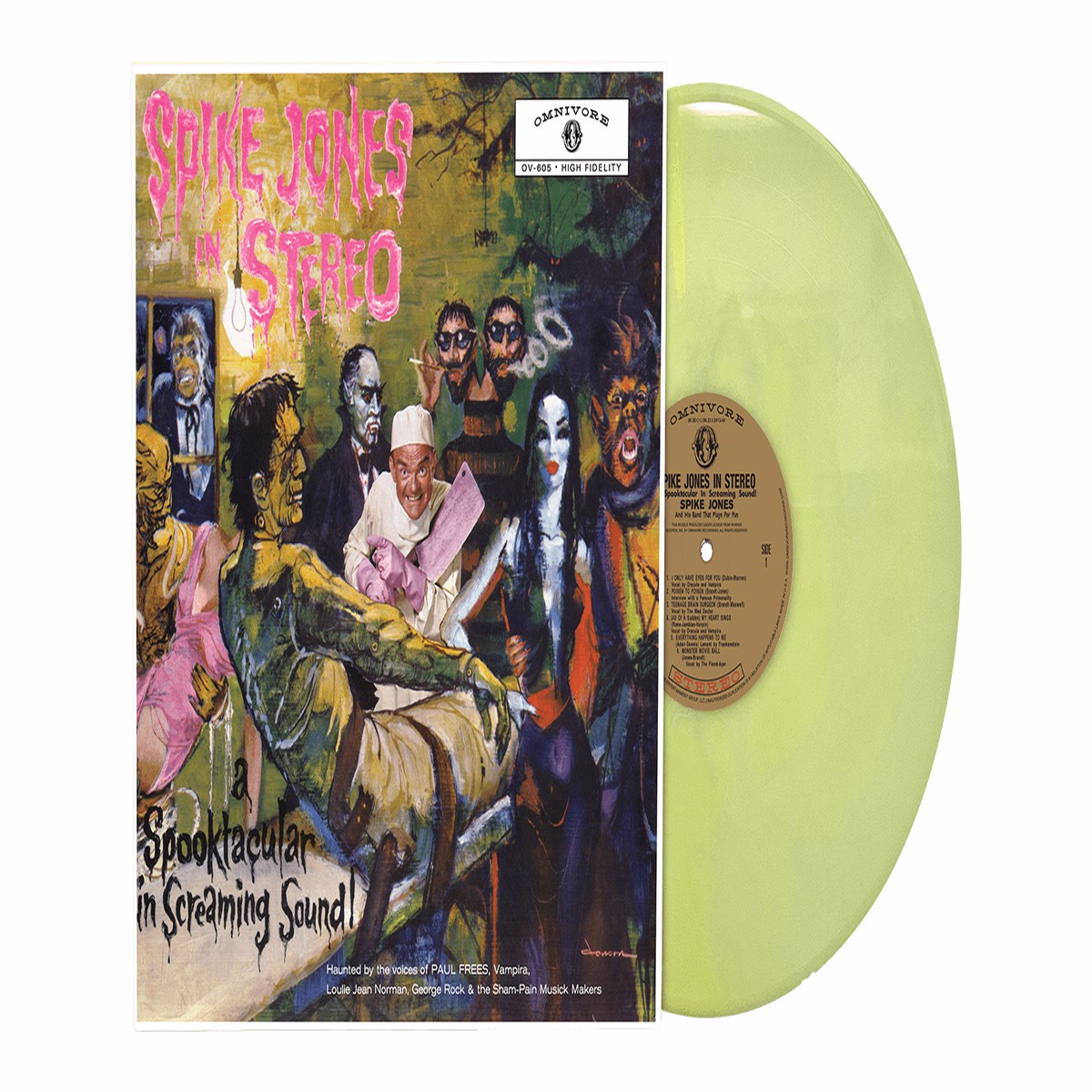 Spike Jones : Spike Jones In Stereo – A Spooktacular In Screaming Sound! (Slime Green Vinyl)