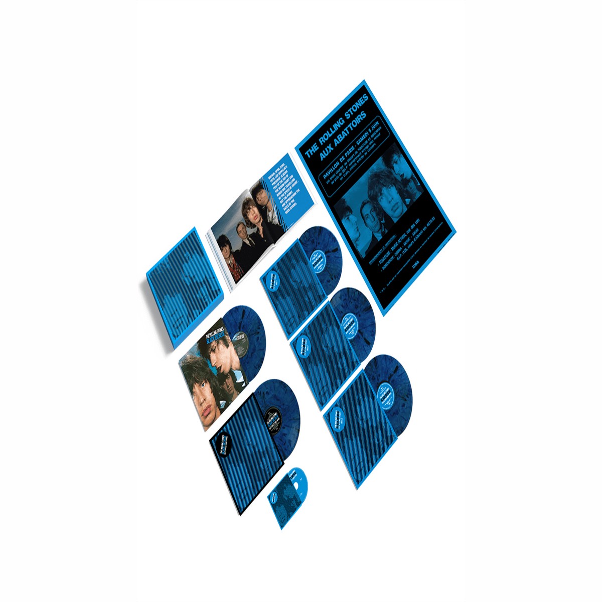 The Rolling Stones : Black and Blue (Super Deluxe LP Set)(Marble Vinyl)(Exclusive to The Record Hub.com)