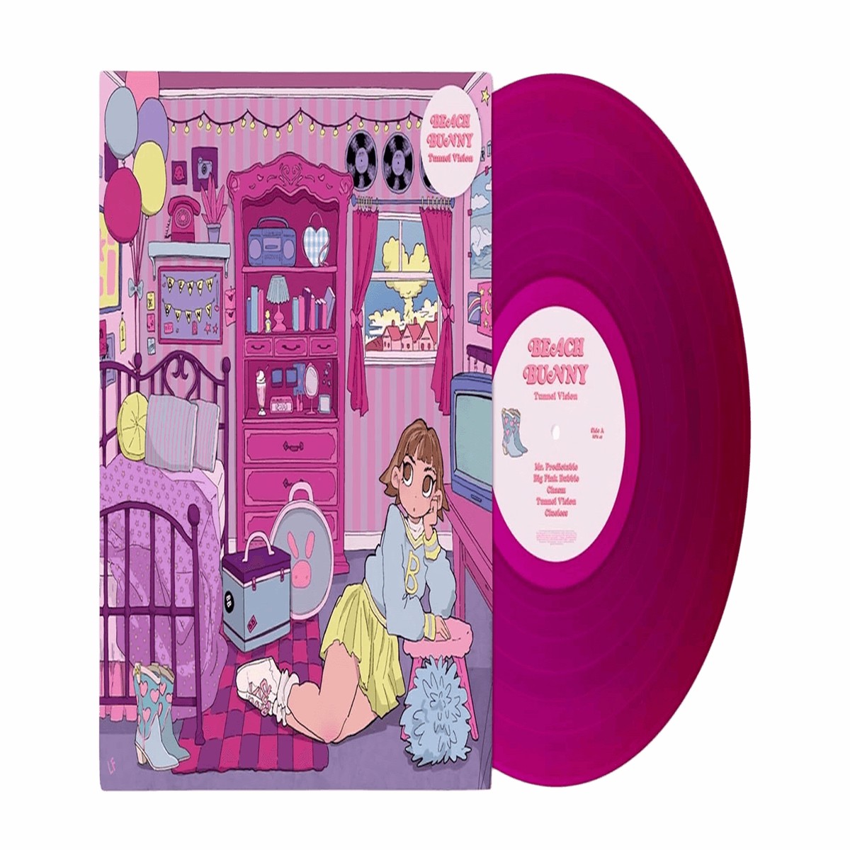 Beach Bunny : Tunnel Vision (Magenta Vinyl)