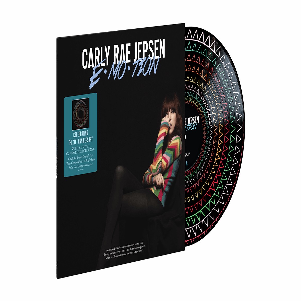 Carly Rae Jepsen : EMOTION (Zoetrope Vinyl) (Exclusive to The Record Hub.com)