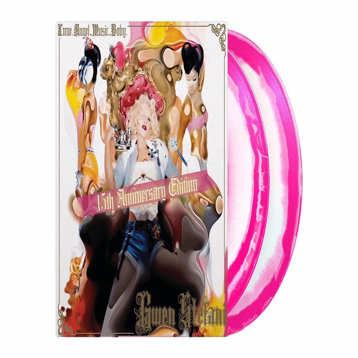Gwen Stefani : Love. Angel. Music. Baby (Hot Pink & White Swirl Vinyl)