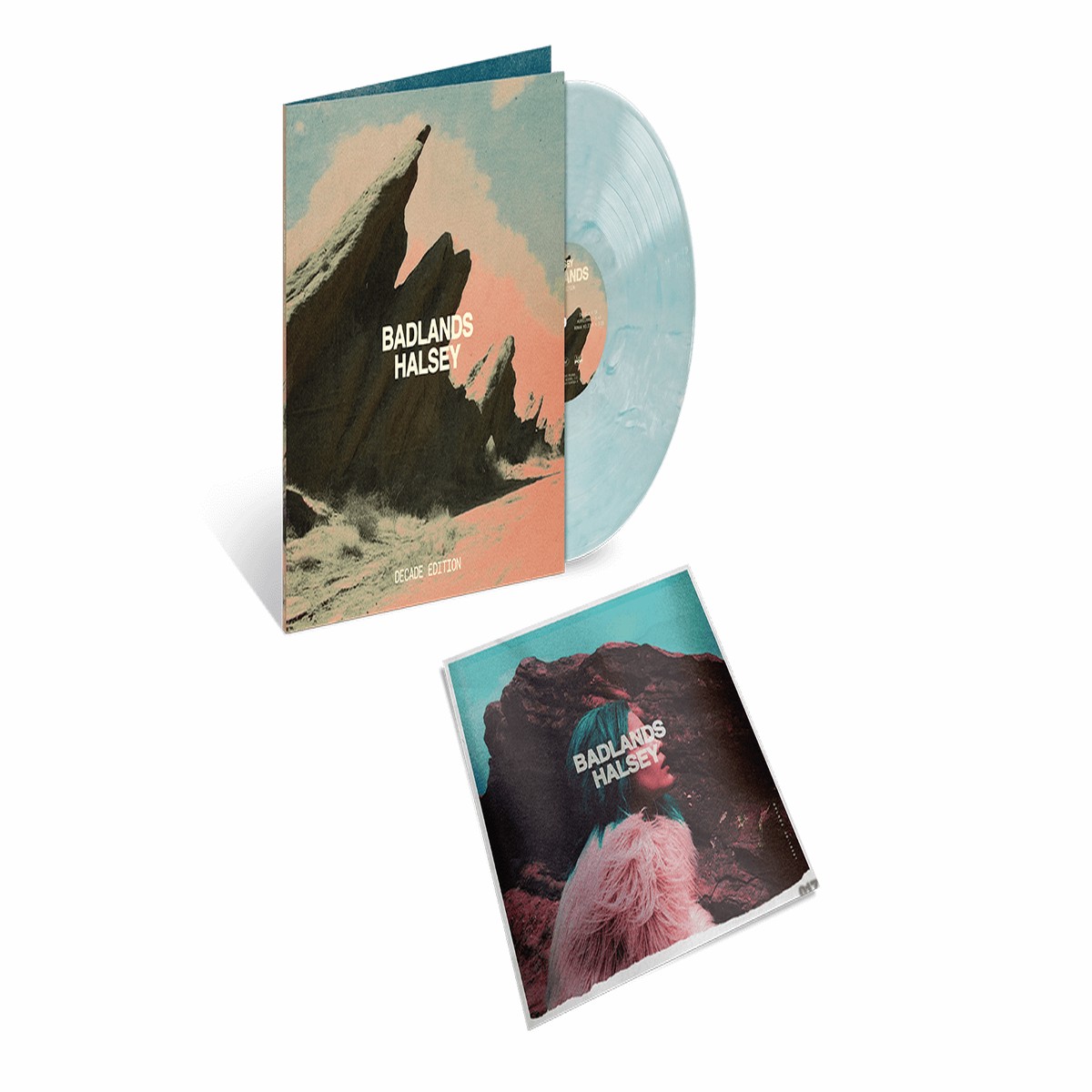 Halsey : Badlands Decade Edition (Desert Sunset Blue Vinyl) (Exclusive to The Record Hub.com)