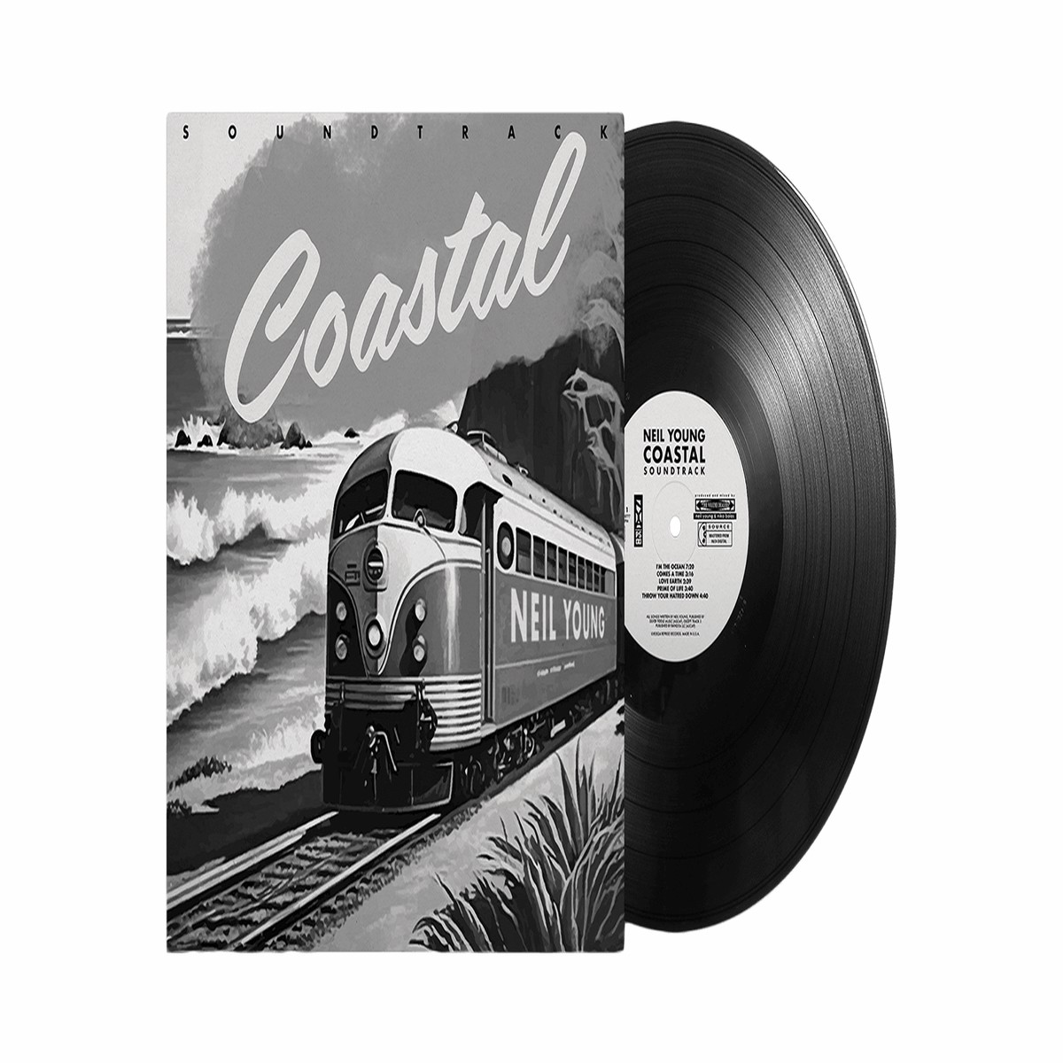 Hot Sale Neil Young : Coastal – The Soundtrack (Black Vinyl)