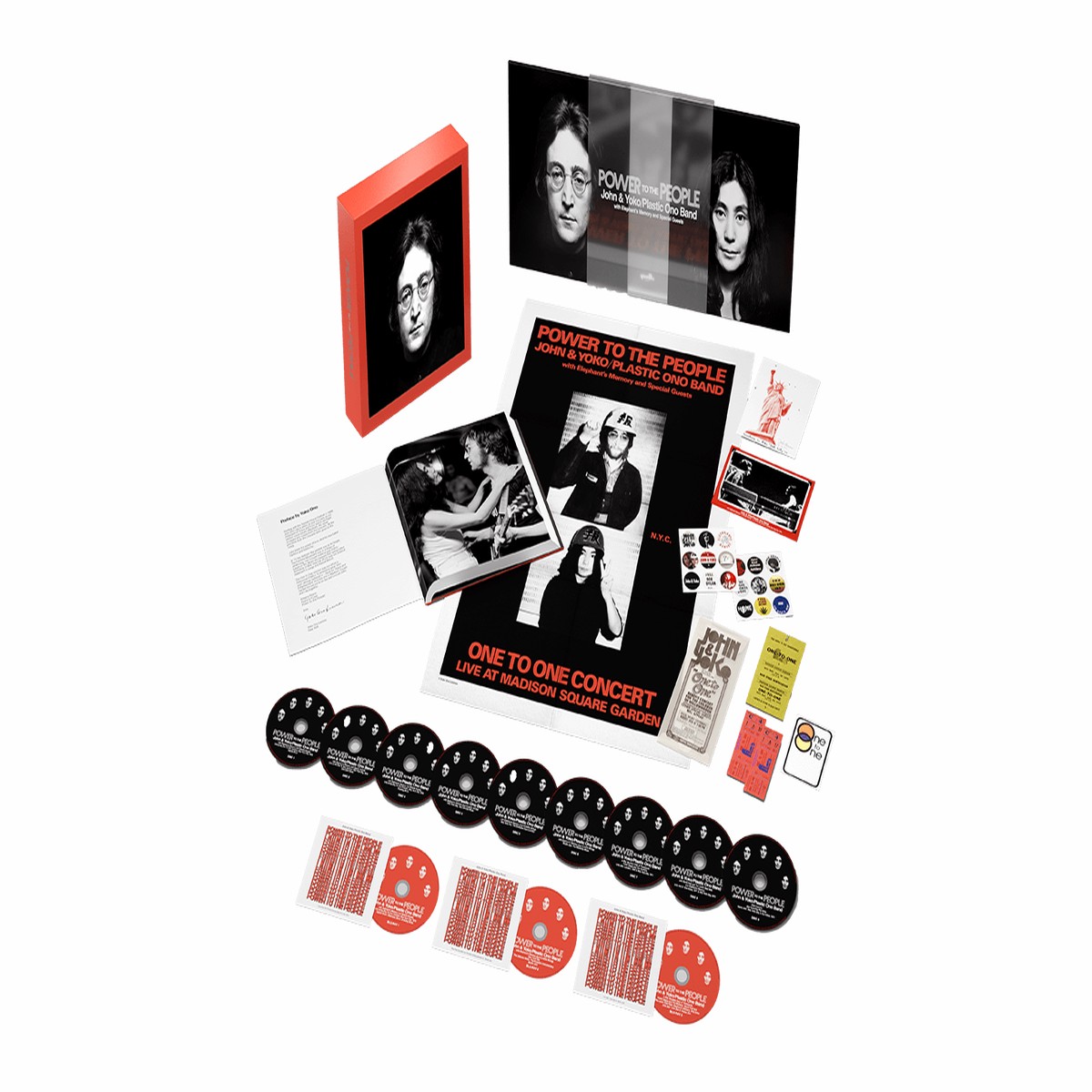 John & Yoko Plastic Ono Band : Power To The People (9CD Set)