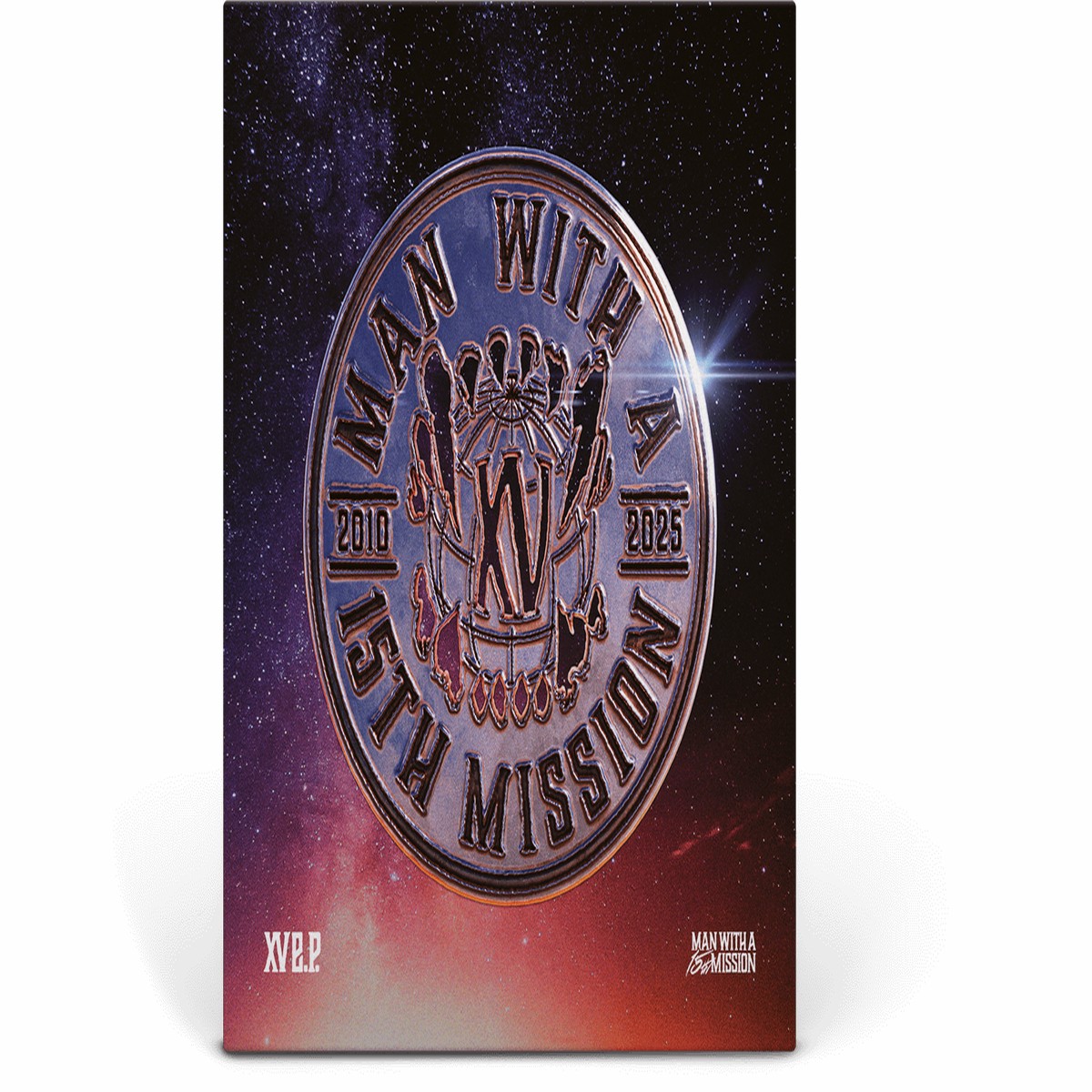 Man With a Mission : XV e.p. Across the Globe (Transparent Magenta Vinyl)