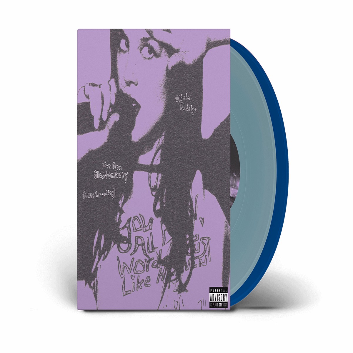 Olivia Rodrigo : Live from Glastonbury (a BBC Recording) (Light Blue & Cobalt Vinyl)