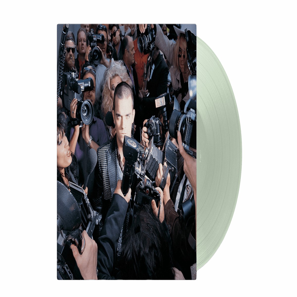 Robbie Williams : Life Thru A Lens (Coke Bottle Clear Vinyl)