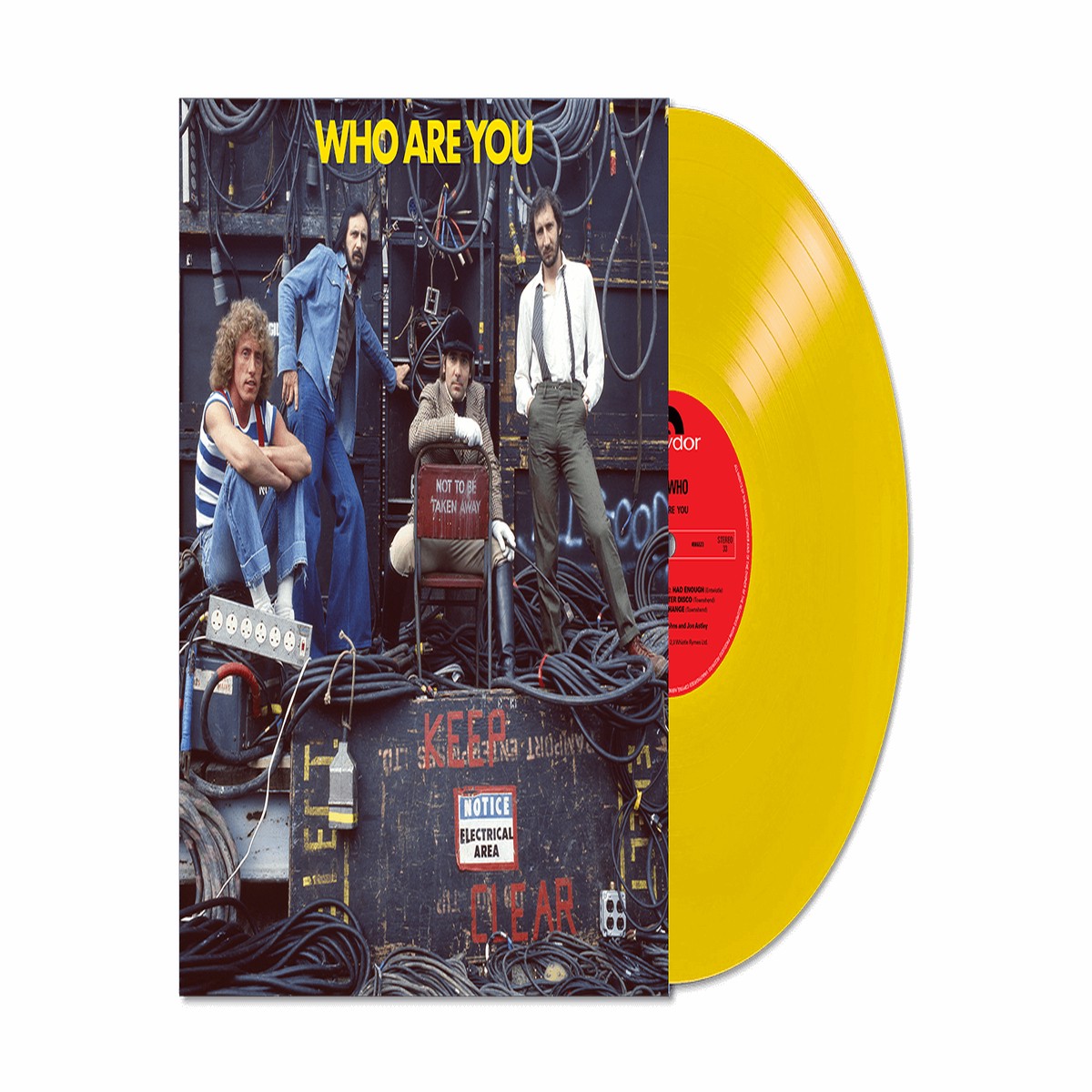 The Who : Who Are You (Yellow Vinyl) (Exclusive to The Record Hub.com)