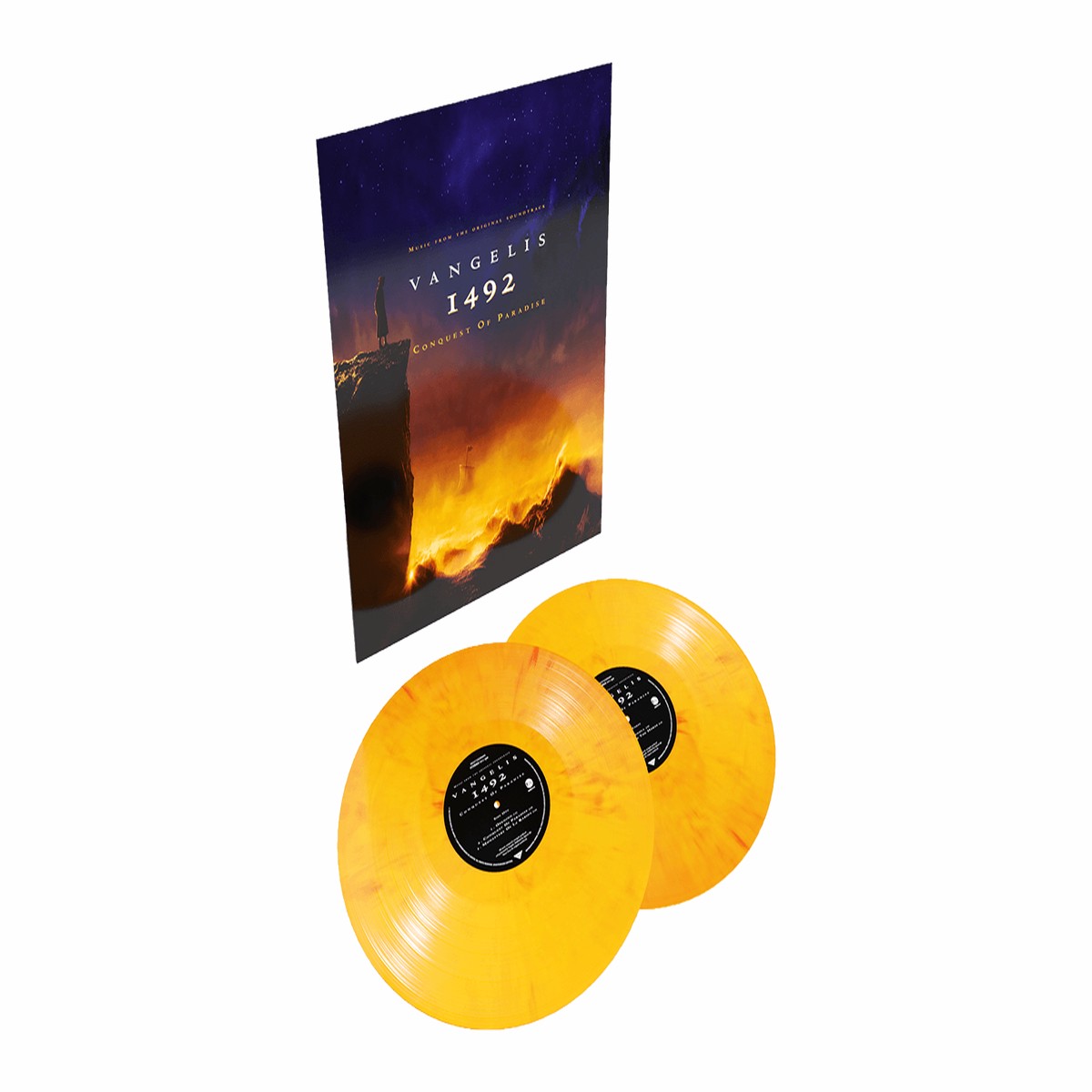 Vangelis : 1492 – Conquest of Paradise (Yellow Flame Vinyl)