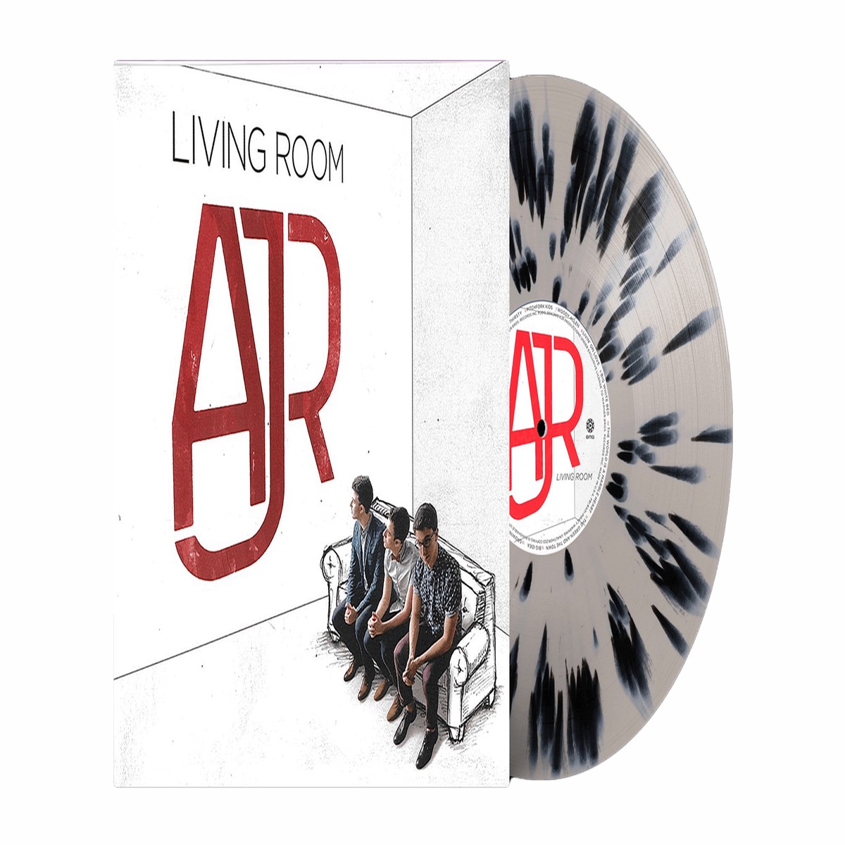 AJR : Living Room (Bone with Black Splatter Vinyl)