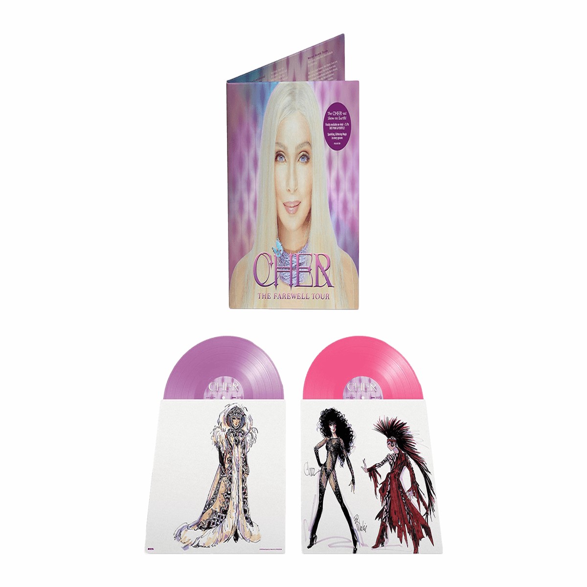 Cher : The Farewell Tour (Hot Pink & Purple Vinyl)