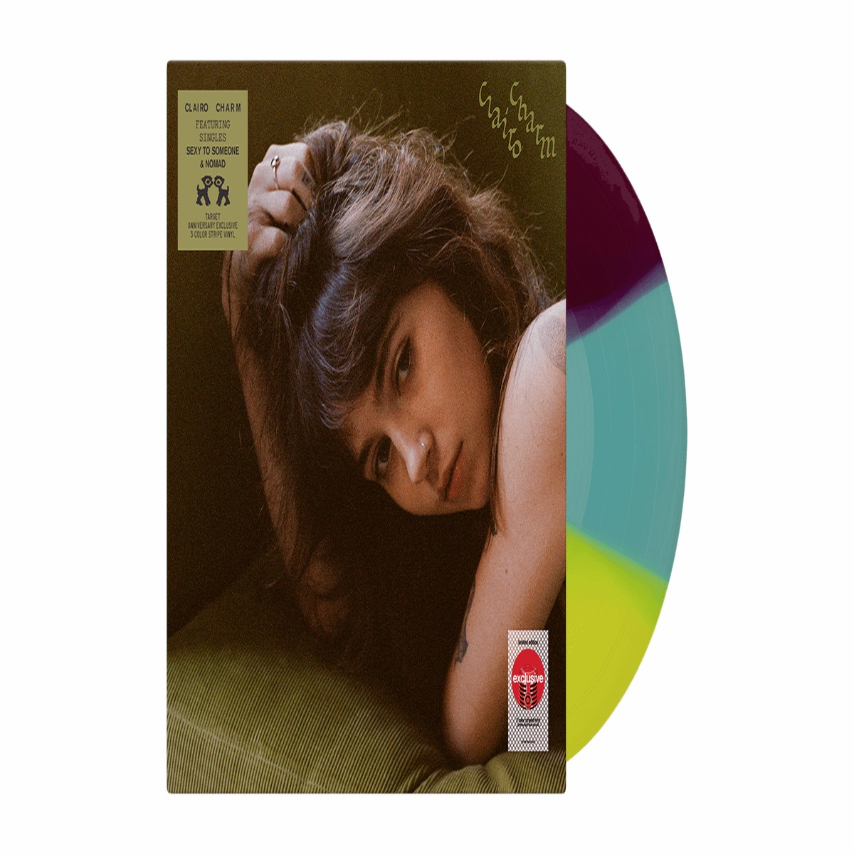 Clairo : Charm (Exclusive Anniversary LP) (Yellow/ Light Blue/ Purple Vinyl)