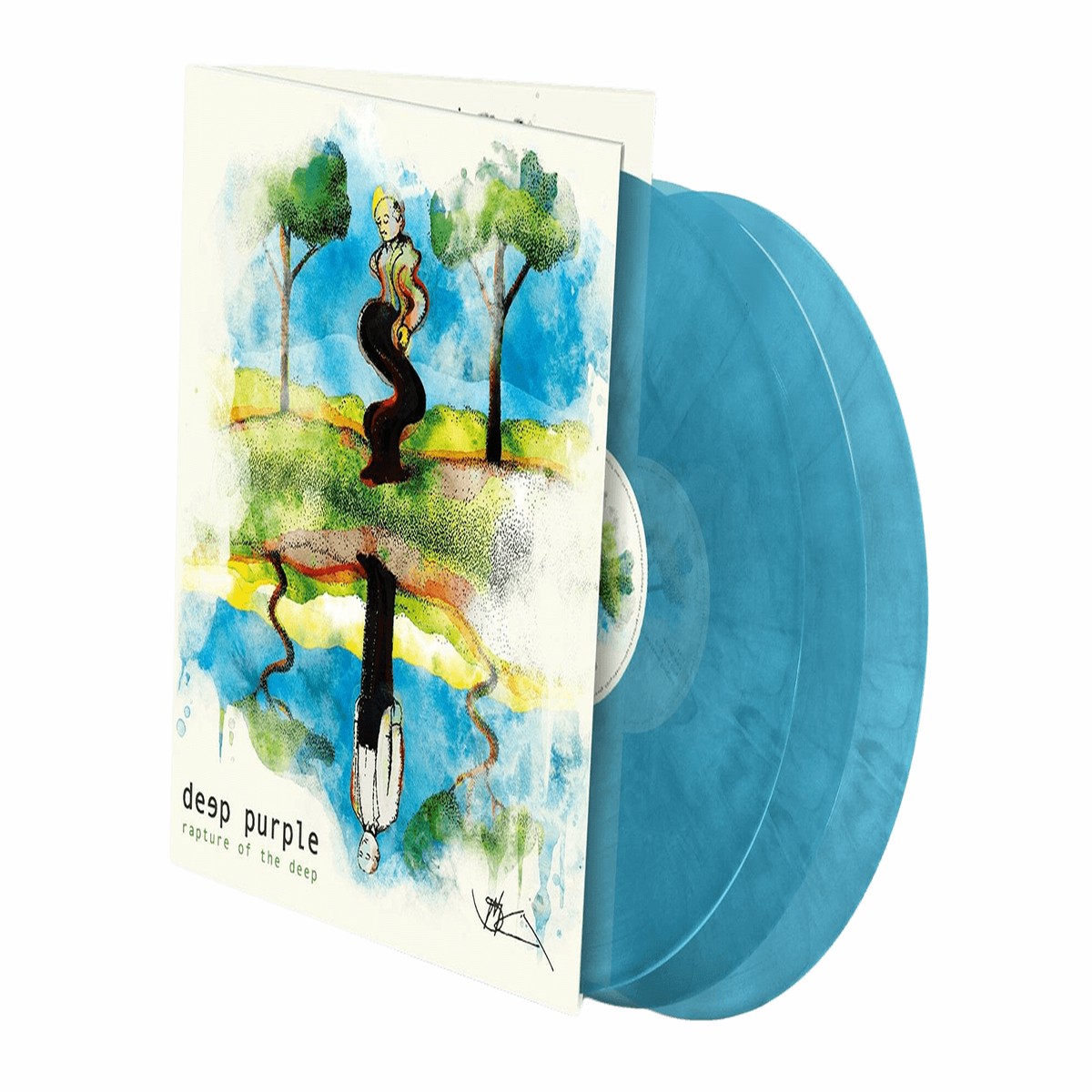Deep Purple : Rapture of the Deep (Transparent Sky Blue Vinyl g/fold sleeve)